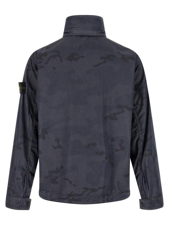 26SS 스톤 아일랜드 자켓 L1S15 4100071 S00E9 V002D BLUE GRAY DOM - STONE ISLAND