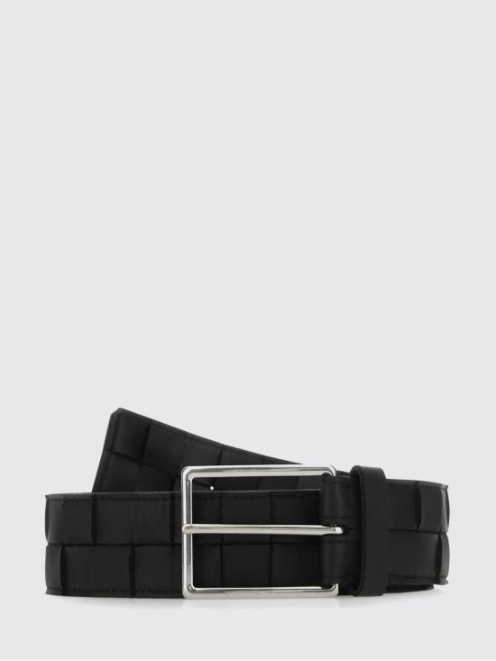26SS 보테가베네타 가죽 벨트 730766VMAY4 8803 Black