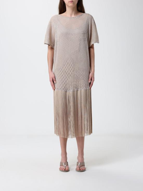 26SS 시모나 코르셀리니 롱 원피스 P26CPABO0701 V0778 Beige
