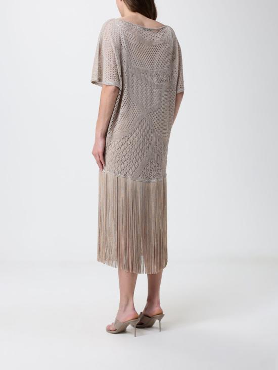 26SS 시모나 코르셀리니 롱 원피스 P26CPABO0701 V0778 Beige - SIMONA CORSELLINI