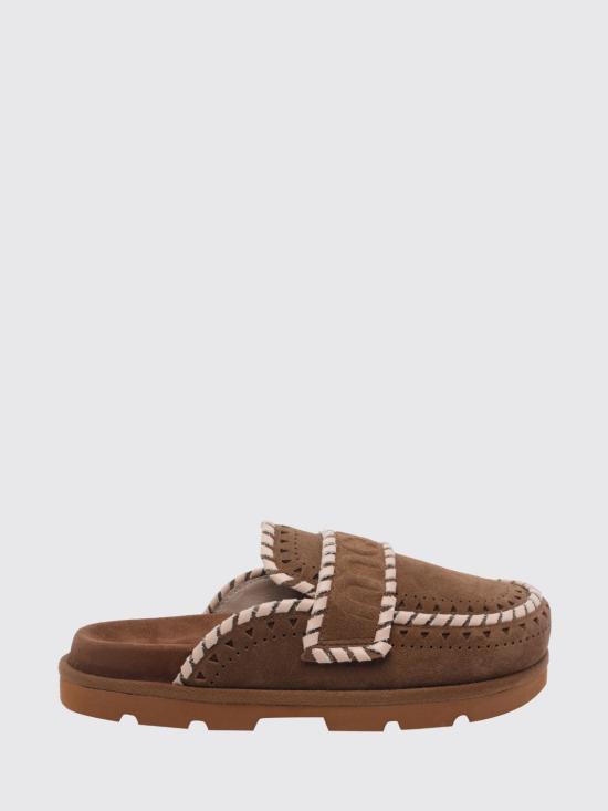 26SS 모우 뮬/슬리퍼 631007A NUTBR Walnut