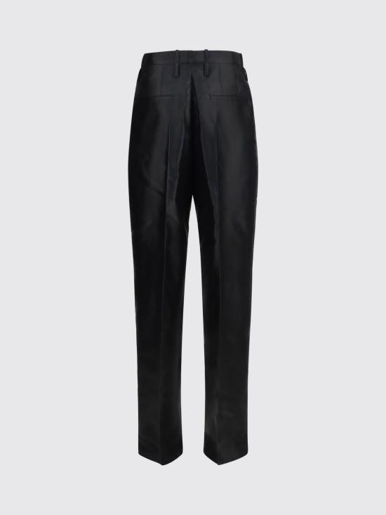 26SS 보테가베네타 스트레이트 팬츠 853568V6BE0 1010 Black - BOTTEGA VENETA