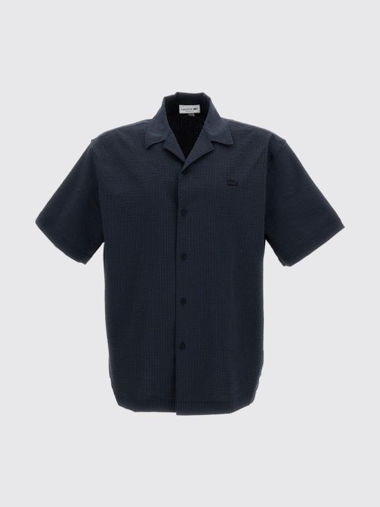 26SS 라코스테 반팔 셔츠 CH2355 4CI Black - LACOSTE
