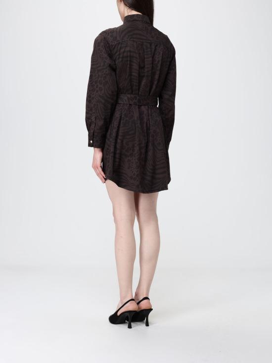 26SS 핑코 숏 원피스 106446A35A M28 Brown - PINKO