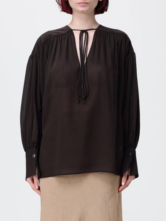 26SS 핑코 블라우스 106846A3B2 M04 Brown