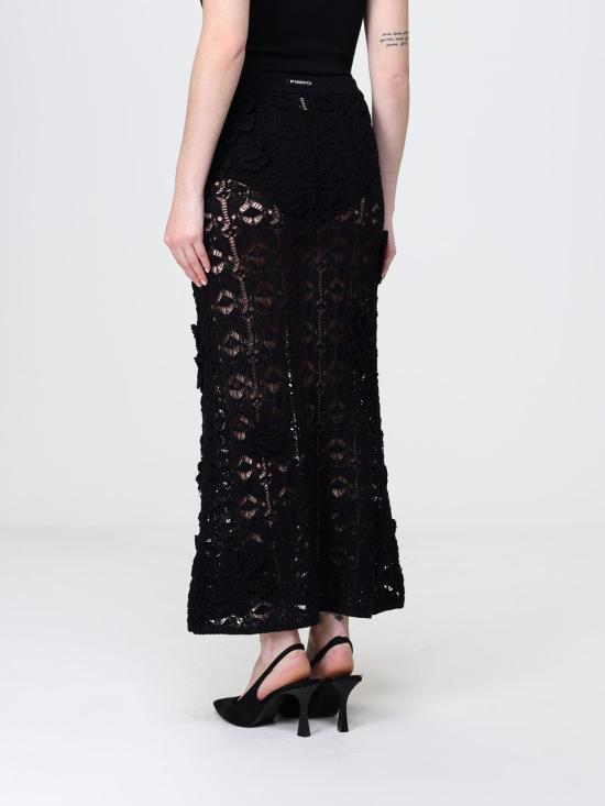 26SS 핑코 롱 스커트 106861A3B8 Z99 Black - PINKO