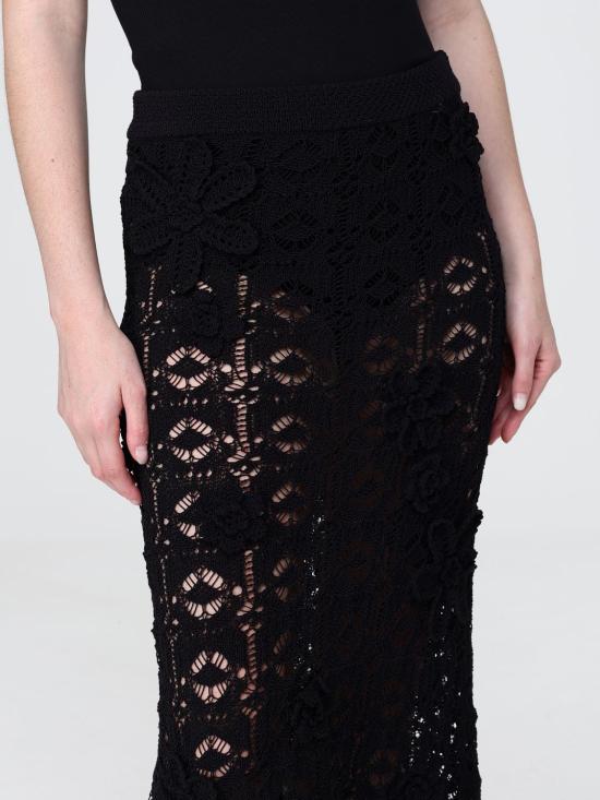 26SS 핑코 롱 스커트 106861A3B8 Z99 Black - PINKO