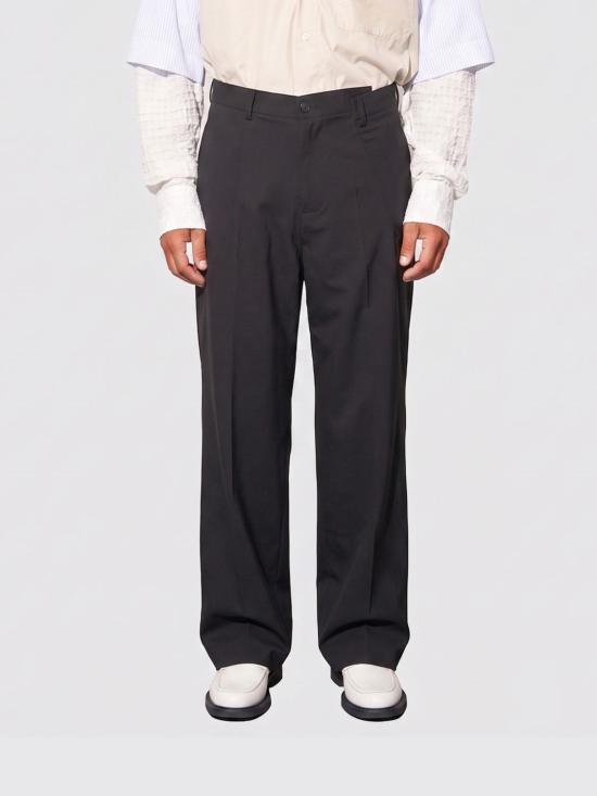26SS 엠티엘 스트레이트 팬츠 MTL020CARTRS018 Black