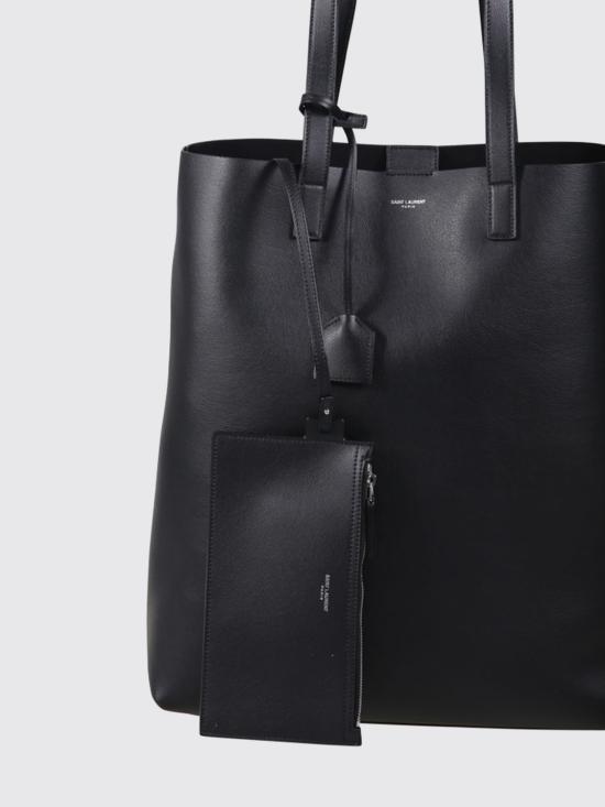 26SS 생로랑 볼드 쇼핑 백 676657CSU0N 1000 Black - SAINT LAURENT