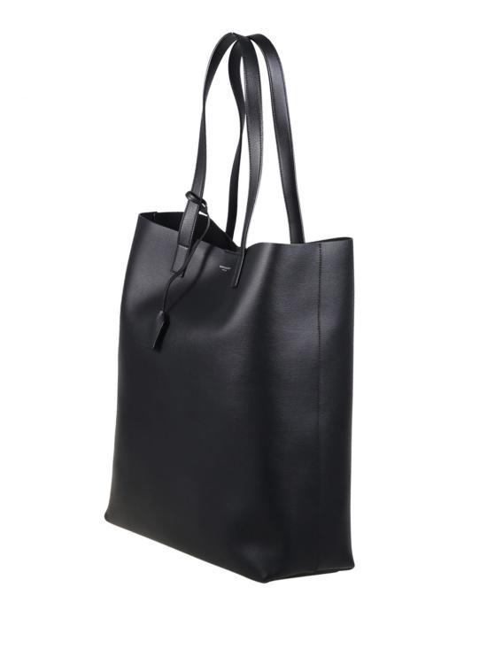 26SS 생로랑 볼드 쇼핑 백 676657CSU0N 1000 Black - SAINT LAURENT
