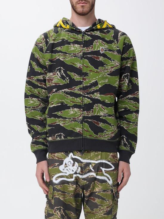 26SS 아이스크림 긴팔 티셔츠 IC25427 CAMO Military