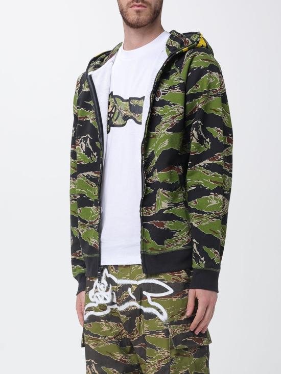 26SS 아이스크림 긴팔 티셔츠 IC25427 CAMO Military - ICECREAM