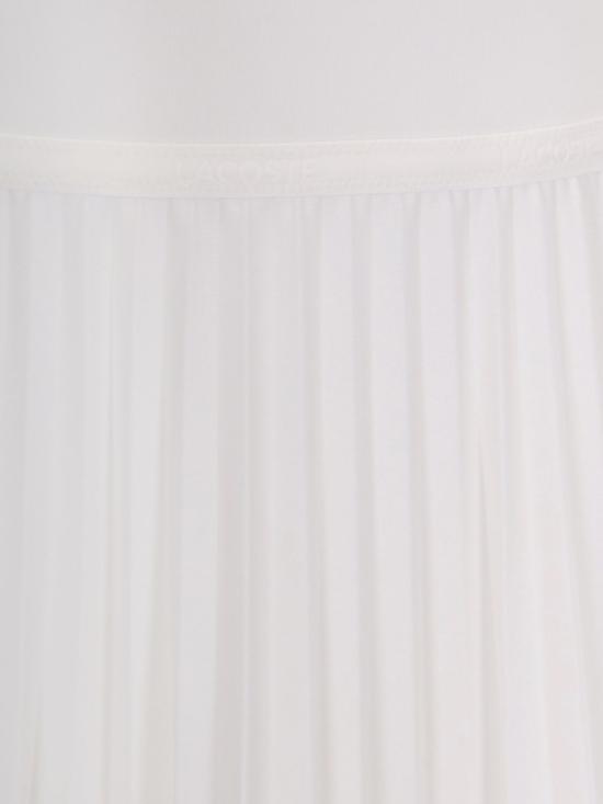 26SS 라코스테 롱 원피스 EF2432 70V White - LACOSTE