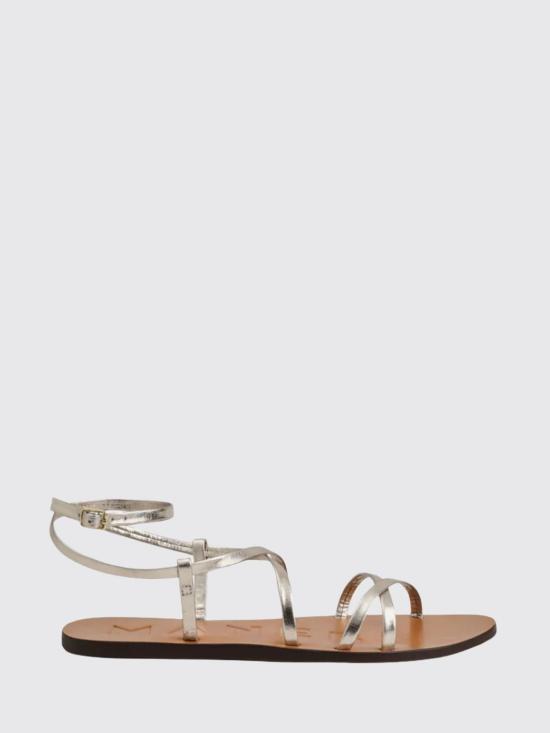 26SS 마네비 샌들 Q29Y0 PLATINUM ANKLE STRAP Silver