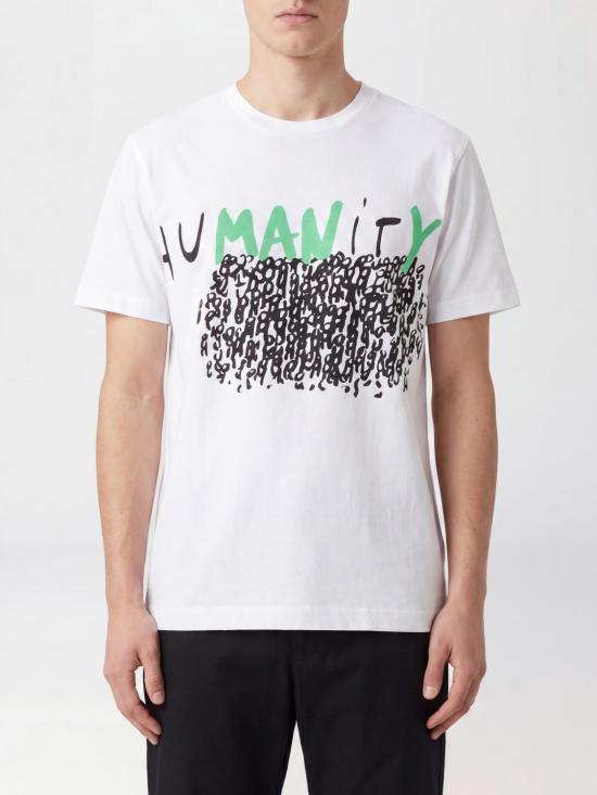 26SS 꼼데가르송 반팔 티셔츠 FQT030 3 White