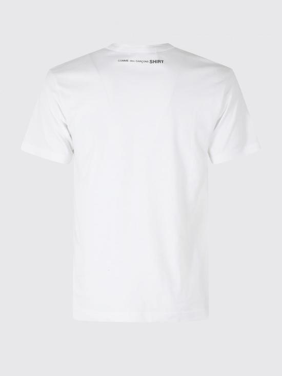 26SS 꼼데가르송 반팔 티셔츠 FQT030 3 White - COMME DES GARCONS