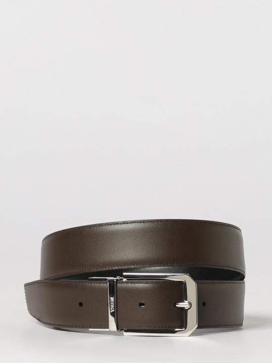 26SS 에르메네질도제냐 가죽 벨트 B011PZLHVIC NTM Black - ERMENEGILDO ZEGNA