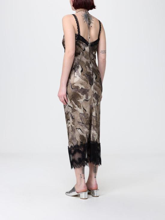 26SS 핑코 롱 원피스 107609A3MY CSZ Green - PINKO