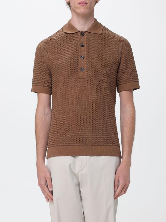 26SS 파올로페코라 폴로 티셔츠 A039F800 1181 Hazel