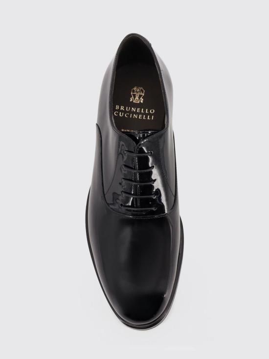 26SS 브루넬로 쿠치넬리 드레스 슈즈 MZUSUMC937 C101 Black - BRUNELLO CUCINELLI