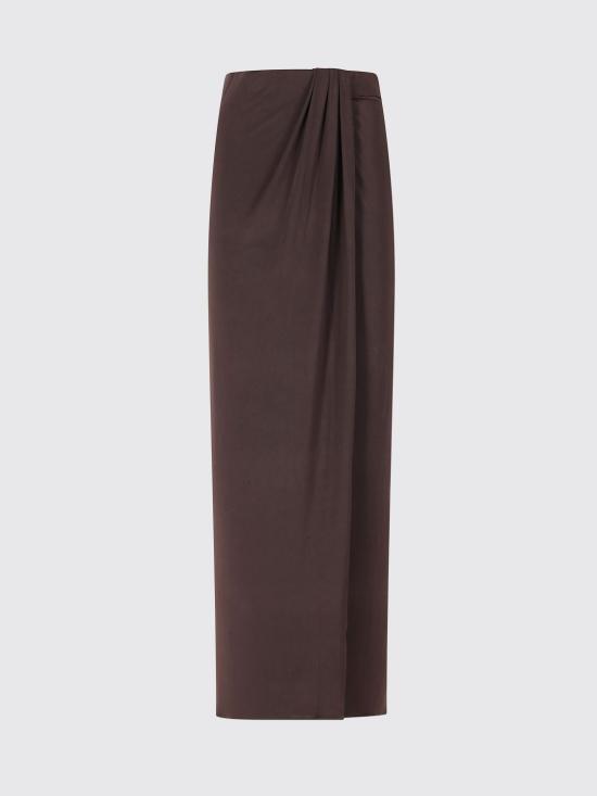 26SS 안다마네 롱 스커트 TM190321ATJP142 640 Brown - ANDAMANE