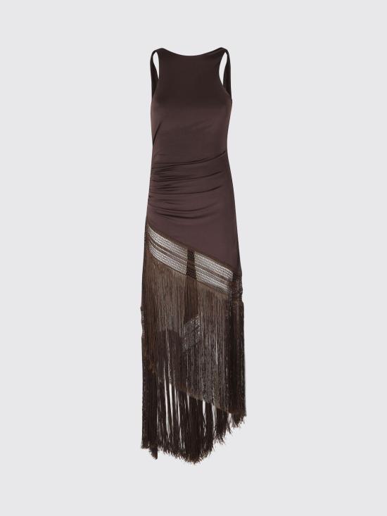 26SS 안다마네 롱 원피스 TM190159ATJP142 640 Brown - ANDAMANE