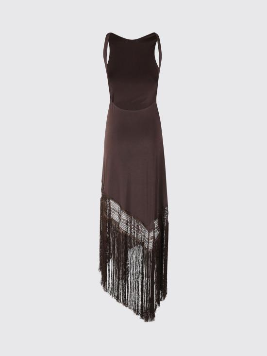 26SS 안다마네 롱 원피스 TM190159ATJP142 640 Brown - ANDAMANE