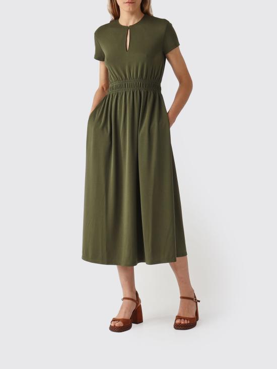 26SS 막스마라 CANNONE 미디 원피스 2616621048600 003 Military - MAX MARA