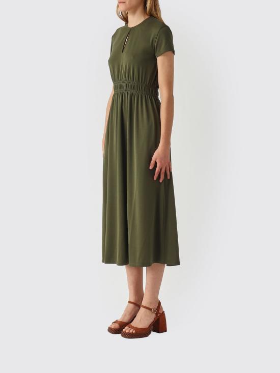 26SS 막스마라 CANNONE 미디 원피스 2616621048600 003 Military - MAX MARA