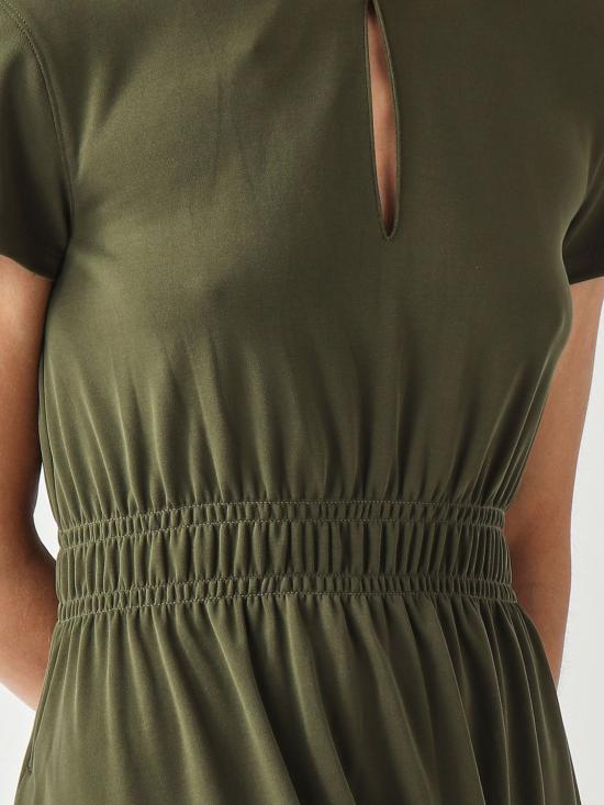 26SS 막스마라 CANNONE 미디 원피스 2616621048600 003 Military - MAX MARA