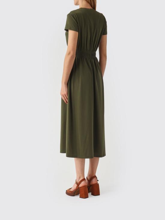 26SS 막스마라 CANNONE 미디 원피스 2616621048600 003 Military - MAX MARA