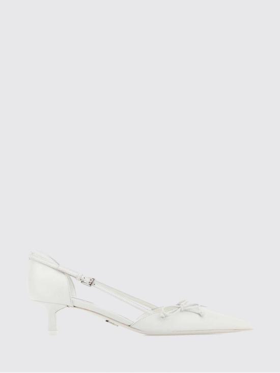 26SS 프라다 힐/펌프스 1I442OFB045011 F0009 White