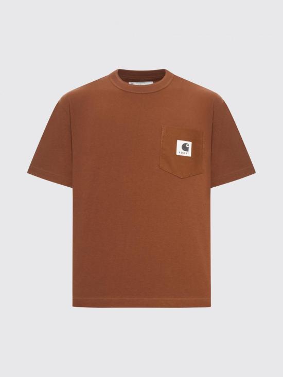 26SS 사카이 X 칼하트 WIP 반팔 티셔츠 2500995S 642 Nude - SACAI X CARHARTT WIP