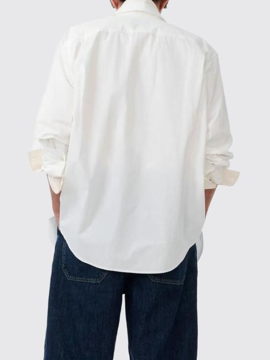 26SS 스튜디오 니콜슨 셔츠 VIEWSNM1126 OPTIC White - STUDIO NICHOLSON
