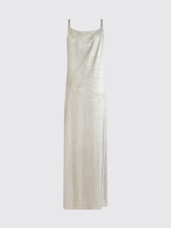 26SS 파코라반 롱 원피스 23PJR0522VI0261 M042 Silver - PACO RABANNE