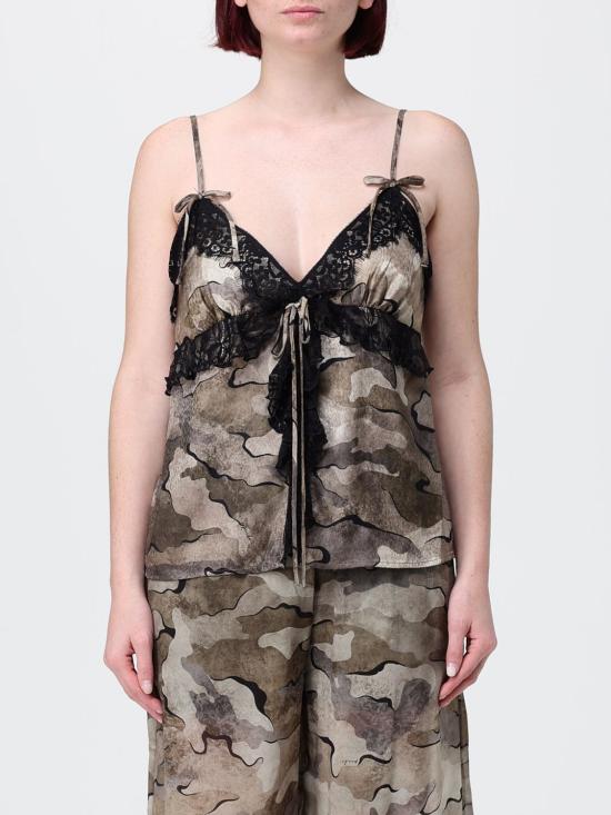 26SS 핑코 긴팔 티셔츠 107605A3MY CSZ Multicolor