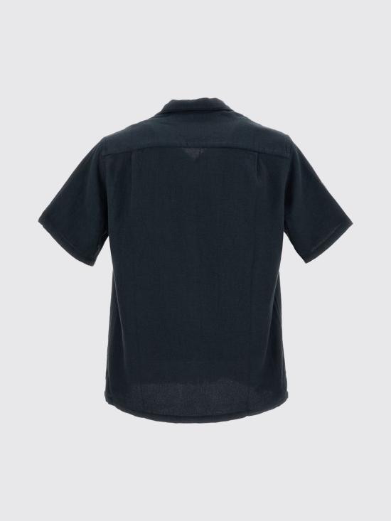 26SS 포르투기스플란넬 스웨터 EMBROIDERYPIQUE NAVY Blue - PORTUGUESE FLANNEL