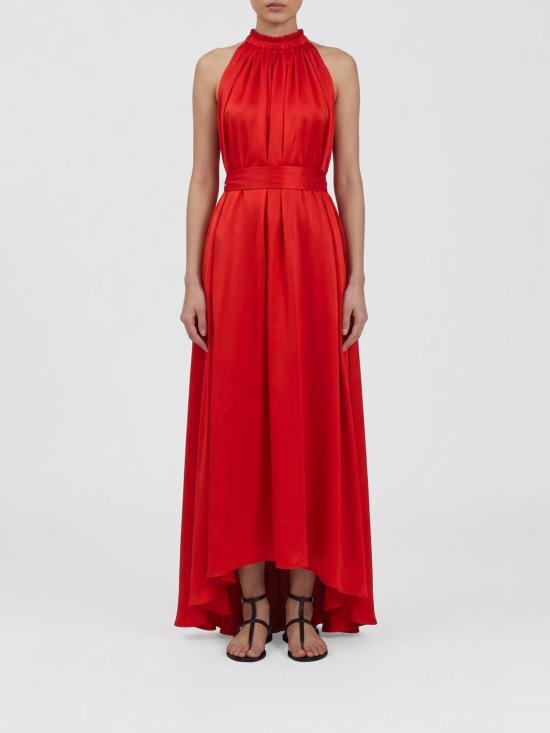 26SS 사 수 파이 롱 원피스 S26580 0500 Red