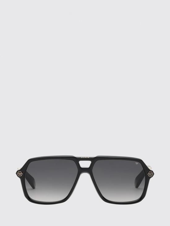 26SS 필립 플레인 선글라스 PAFAMES0306PXV001N 02 Black - PHILIPP PLEIN