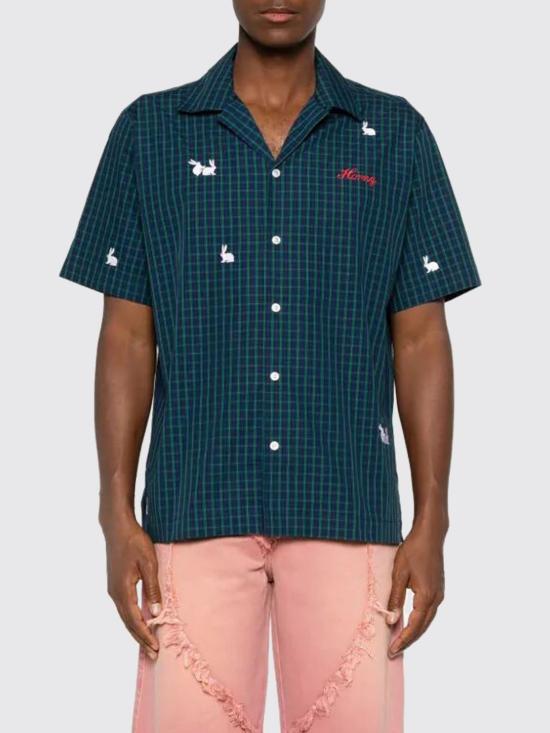 26SS 까르네 볼렌떼 반팔 셔츠 SSS0202 GREEN CHECK Green