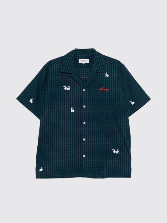 26SS 까르네 볼렌떼 반팔 셔츠 SSS0202 GREEN CHECK Green - CARNE BOLLENTE