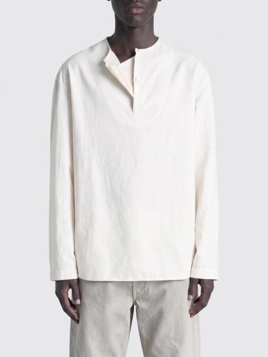 26SS 르메르 긴팔 셔츠 OT0013LF1500 WH048 White