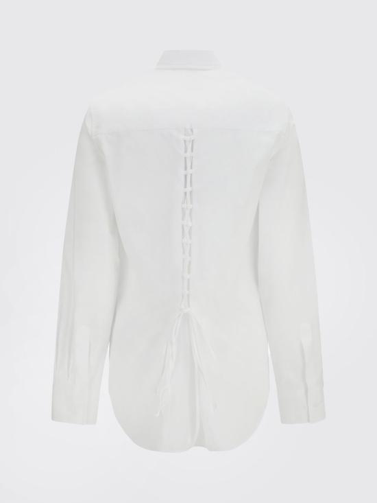 26SS 에르마노 설비노 셔츠 D482K761BQP 10601 White - ERMANNO SCERVINO
