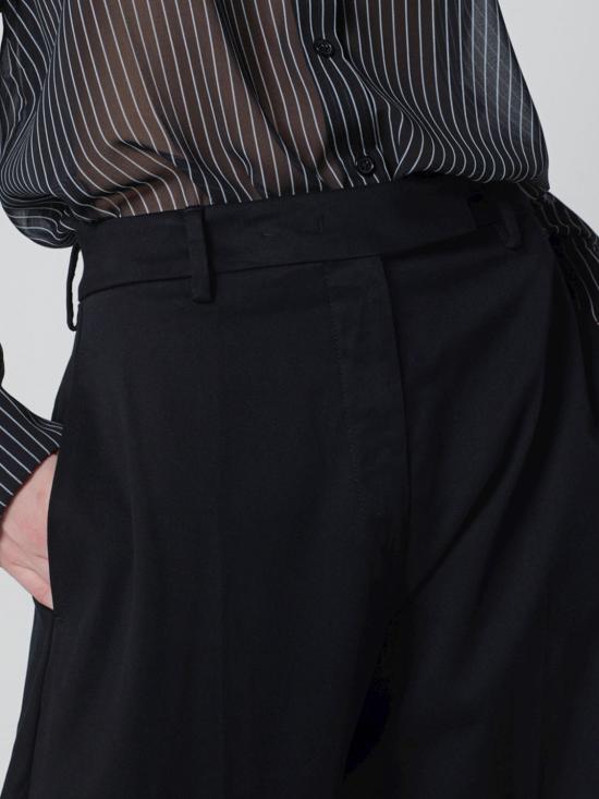 26SS 더 레이티스트 스트레이트 팬츠 TLW03122T0176ABTP T0002 Black - THE LATEST