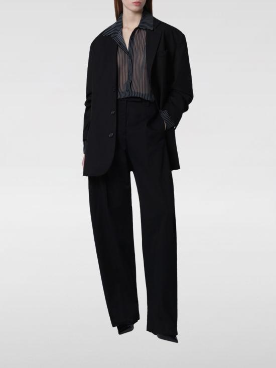 26SS 더 레이티스트 스트레이트 팬츠 TLW03122T0176ABTP T0002 Black - THE LATEST