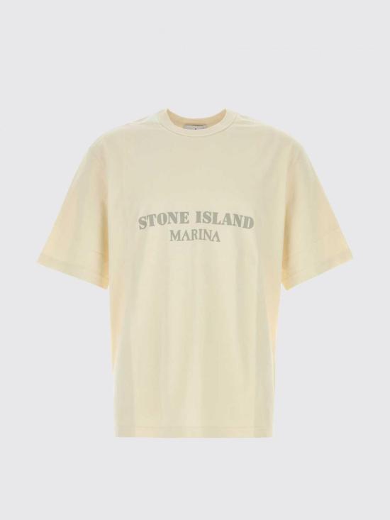 26SS 스톤 아일랜드 반팔 티셔츠 2100017S0X16 V0093 Ivory - STONE ISLAND