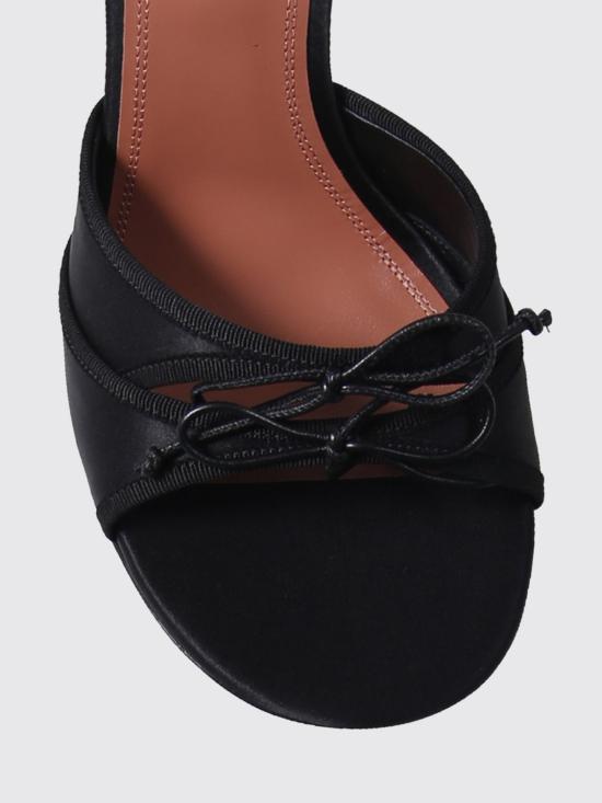 26SS 아미나 무아디 힐/펌프스 ELEONORASLIPPER95SATIN Black - AMINA MUADDI