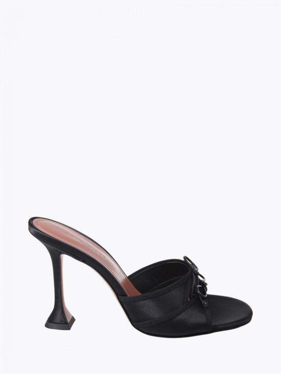 26SS 아미나 무아디 힐/펌프스 ELEONORASLIPPER95SATIN Black