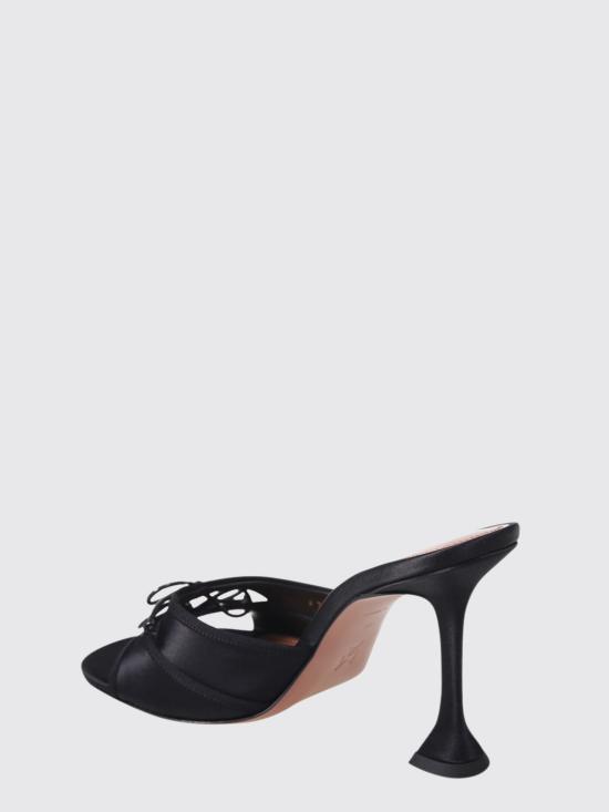 26SS 아미나 무아디 힐/펌프스 ELEONORASLIPPER95SATIN Black - AMINA MUADDI