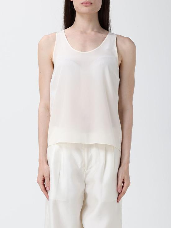 26SS 핑코 긴팔 티셔츠 104670A2T7 C00 White